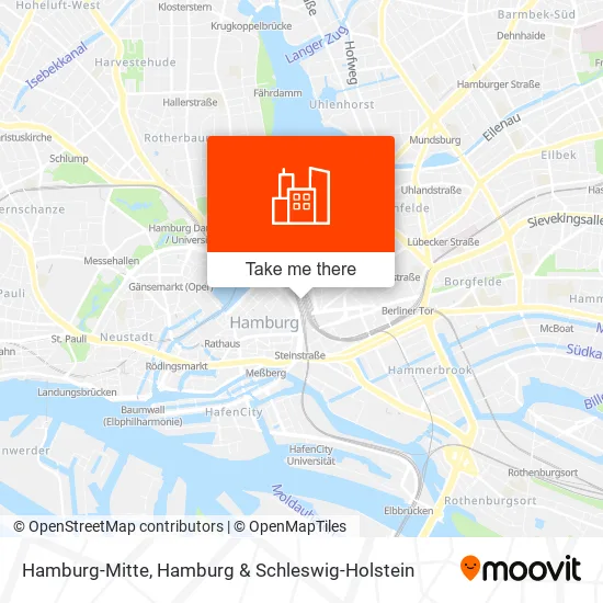 Карта Hamburg-Mitte