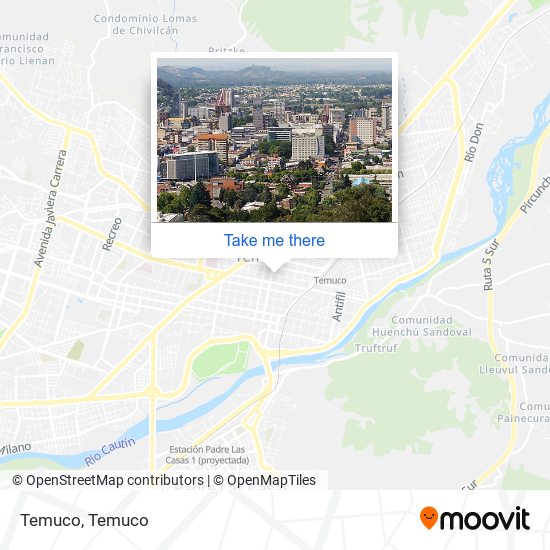 Temuco map