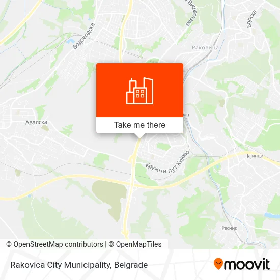Rakovica City Municipality map