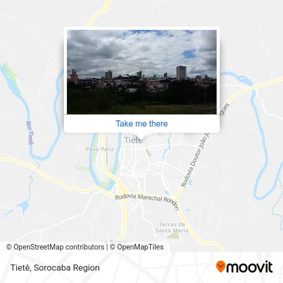 Tietê map