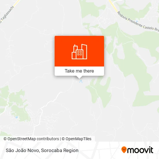 São João Novo map