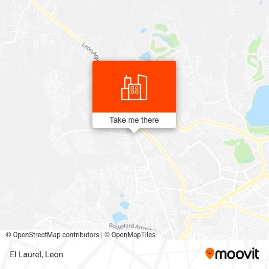 El Laurel map