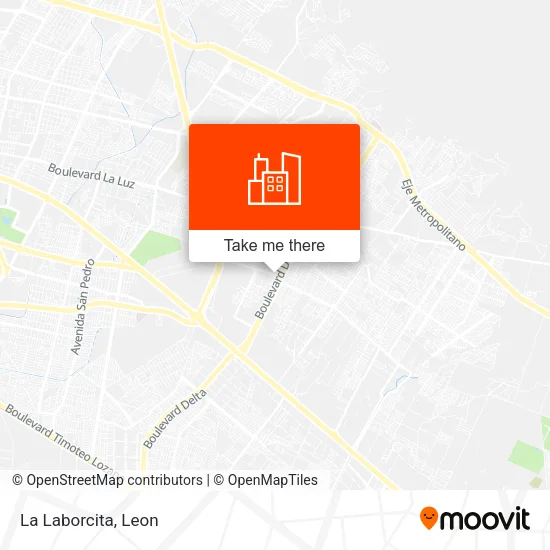 La Laborcita map