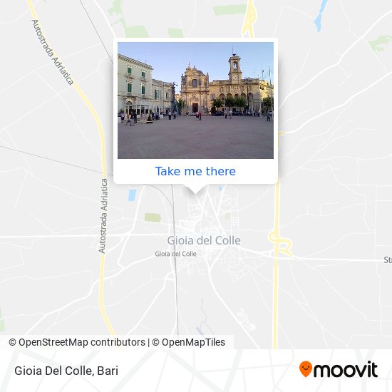 Gioia Del Colle map