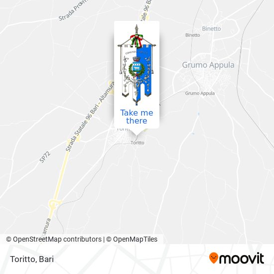 Toritto map