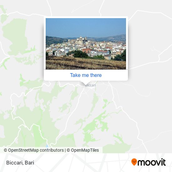 Biccari map