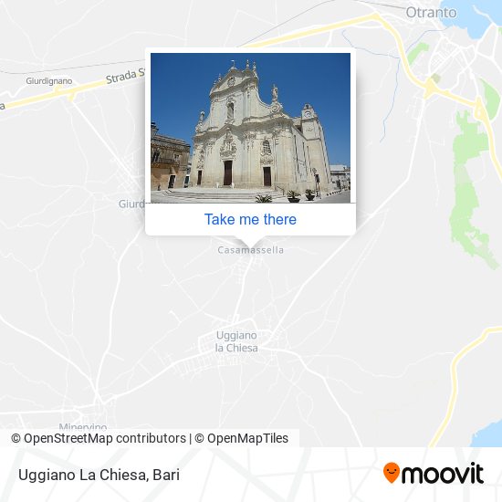 Uggiano La Chiesa map