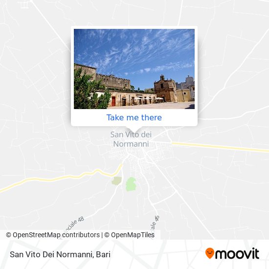 San Vito Dei Normanni map