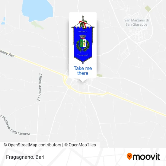 Fragagnano map