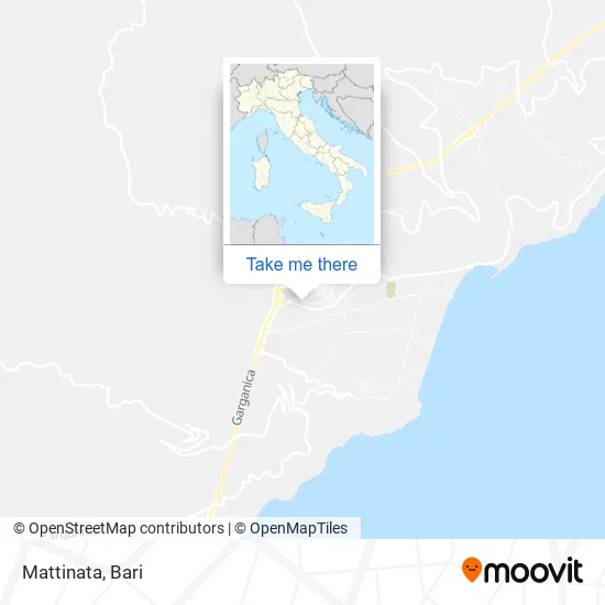 Mattinata map