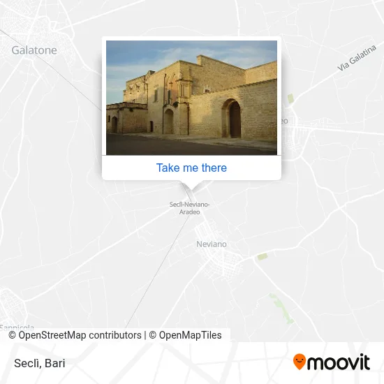 Seclì map