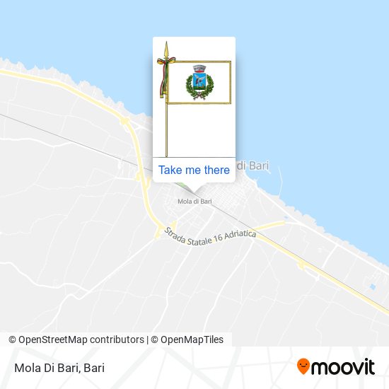 Mola Di Bari map