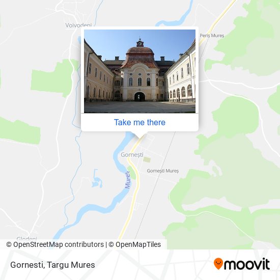 Gornesti map