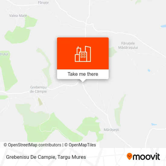 Grebenisu De Campie map