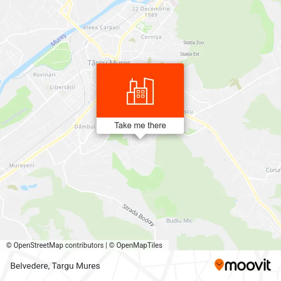 Belvedere map