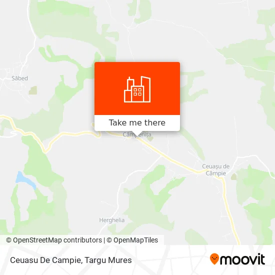 Ceuasu De Campie map