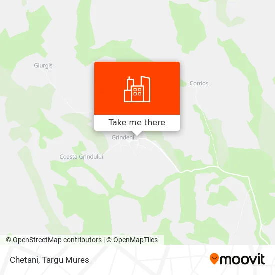 Chetani map