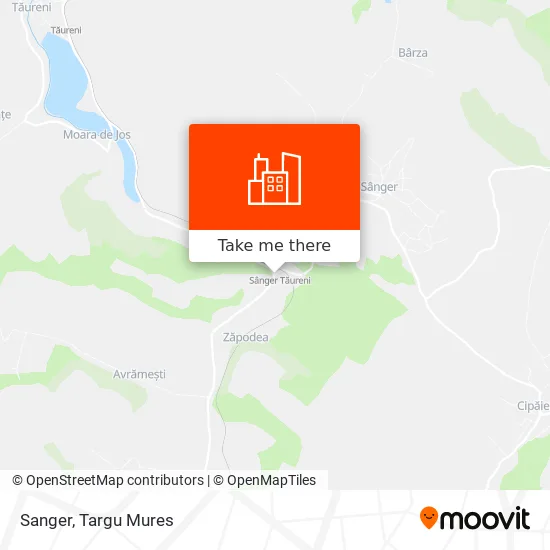 Sanger map