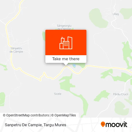 Sanpetru De Campie map