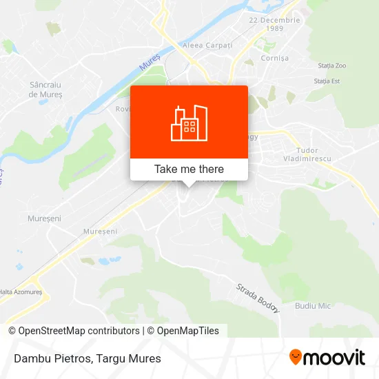 Dambu Pietros map