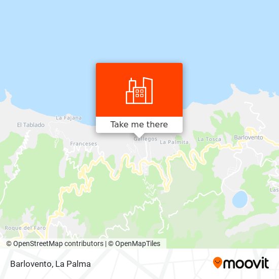 Barlovento map