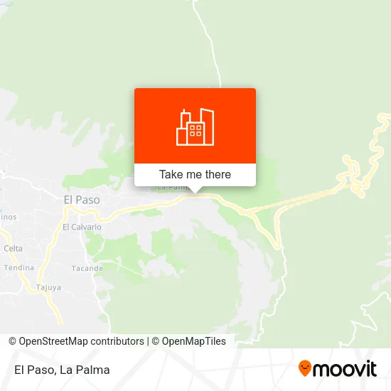 El Paso map