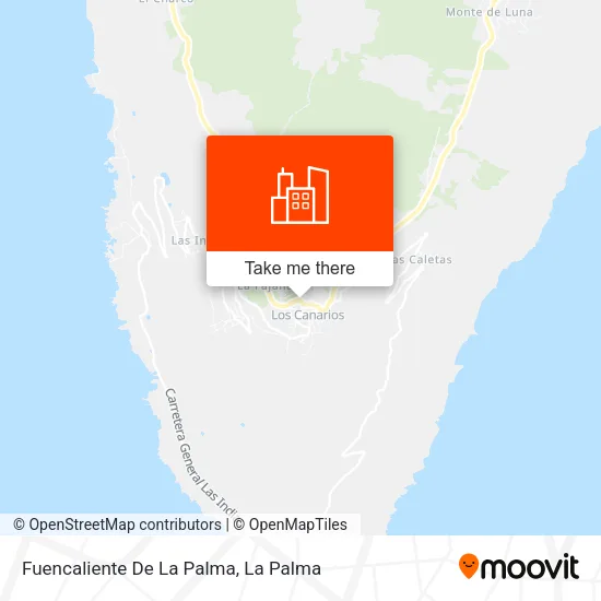 Fuencaliente De La Palma map