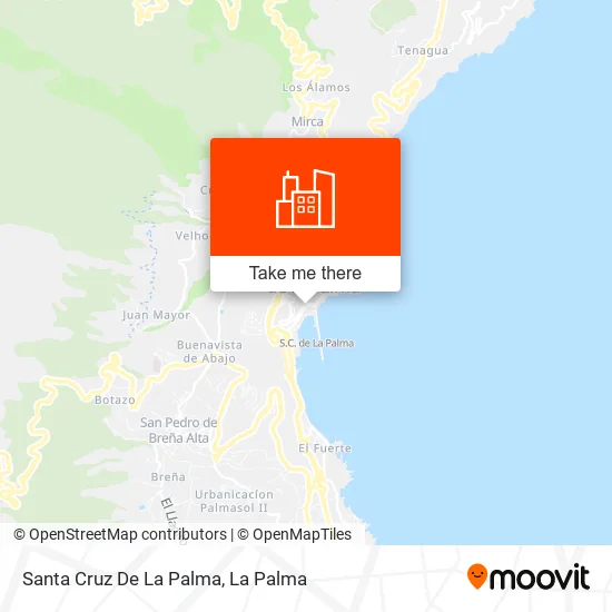 Santa Cruz De La Palma map
