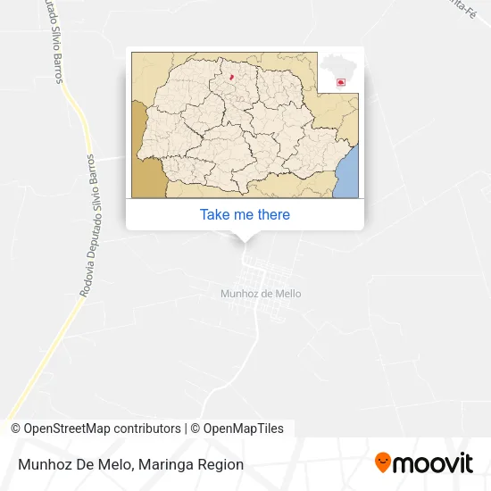 Munhoz De Melo map