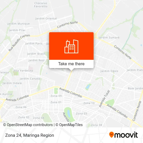 Zona 24 map