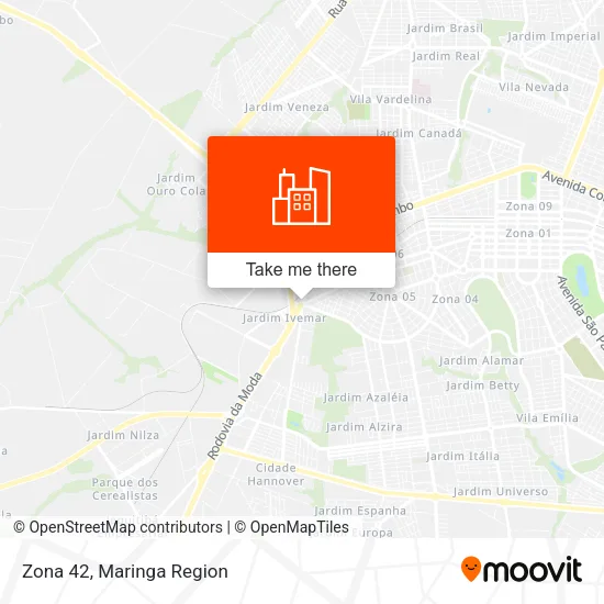 Zona 42 map