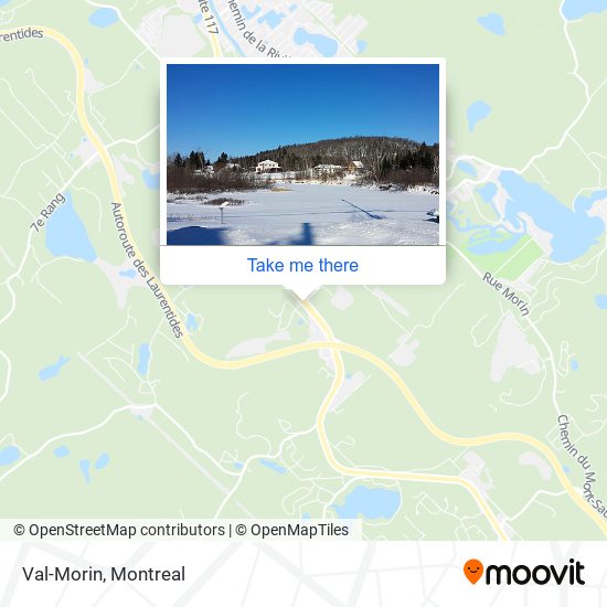 Val-Morin map