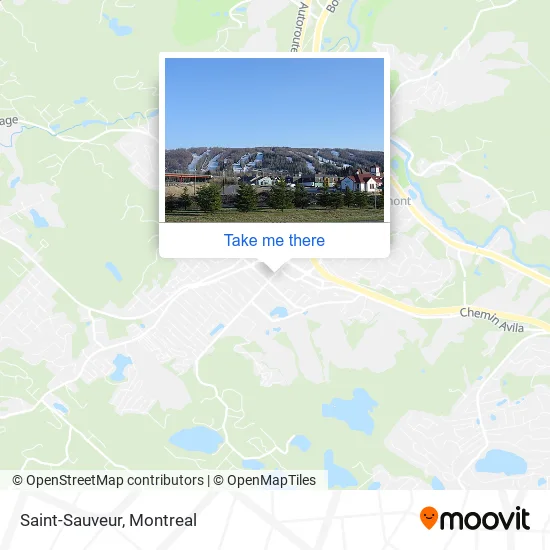 Saint-Sauveur map