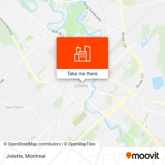 Joliette map