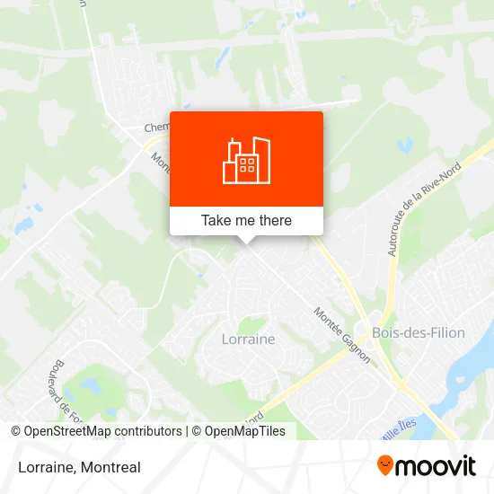 Lorraine map