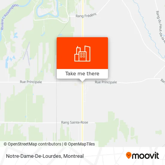 Notre-Dame-De-Lourdes map