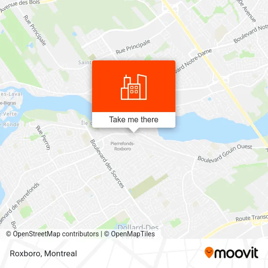 Roxboro map