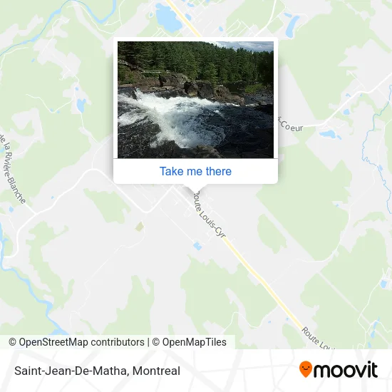 Saint-Jean-De-Matha map