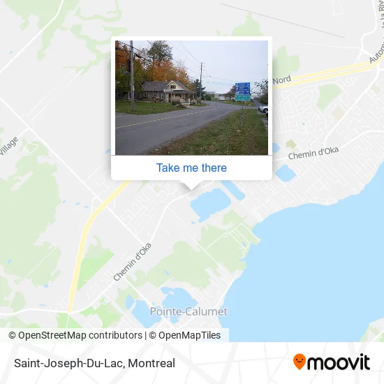 Saint-Joseph-Du-Lac map