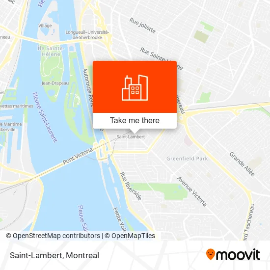 Saint-Lambert map