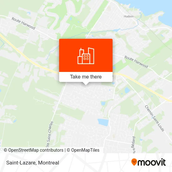 Saint-Lazare map