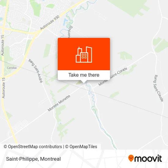 Saint-Philippe map