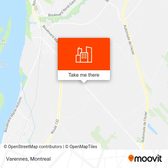 Varennes map