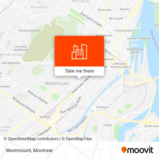 Westmount map