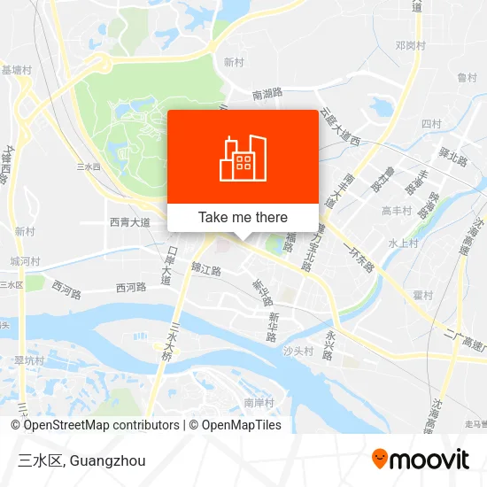 三水区 map
