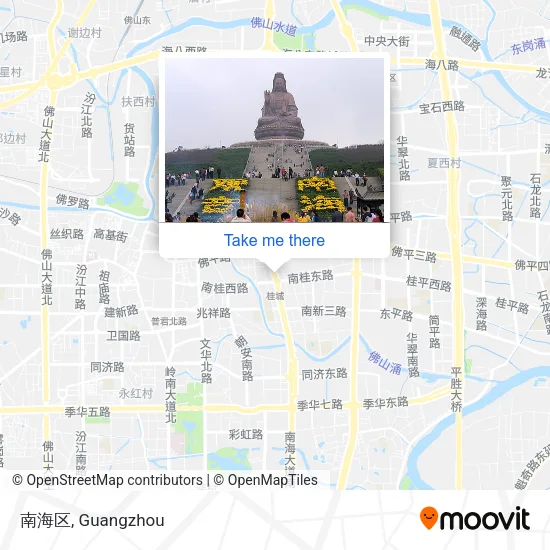 南海区 map