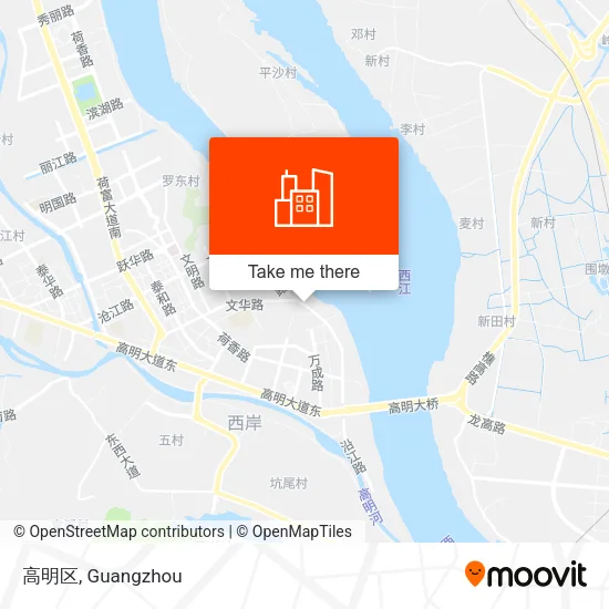 高明区 map