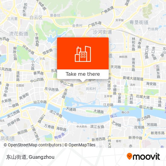 东山街道 map