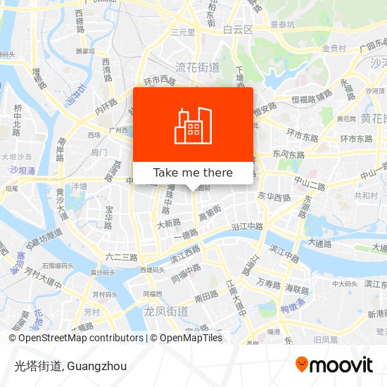 光塔街道 map