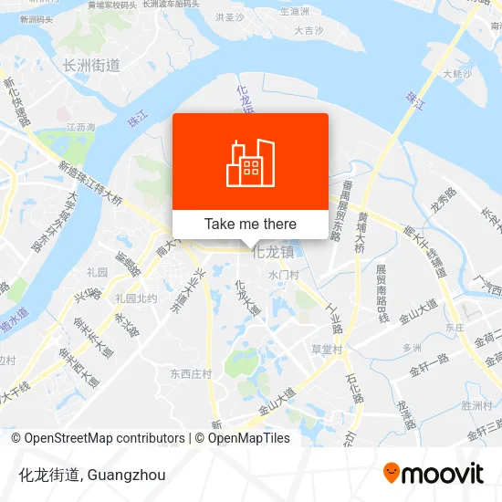 化龙街道 map